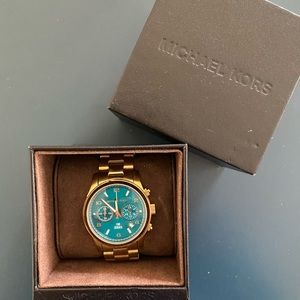 Michael KORS Watch Hunger Stop Gold Watch